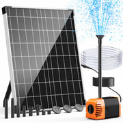 30W Solar Water Fountain Pump (Orange)